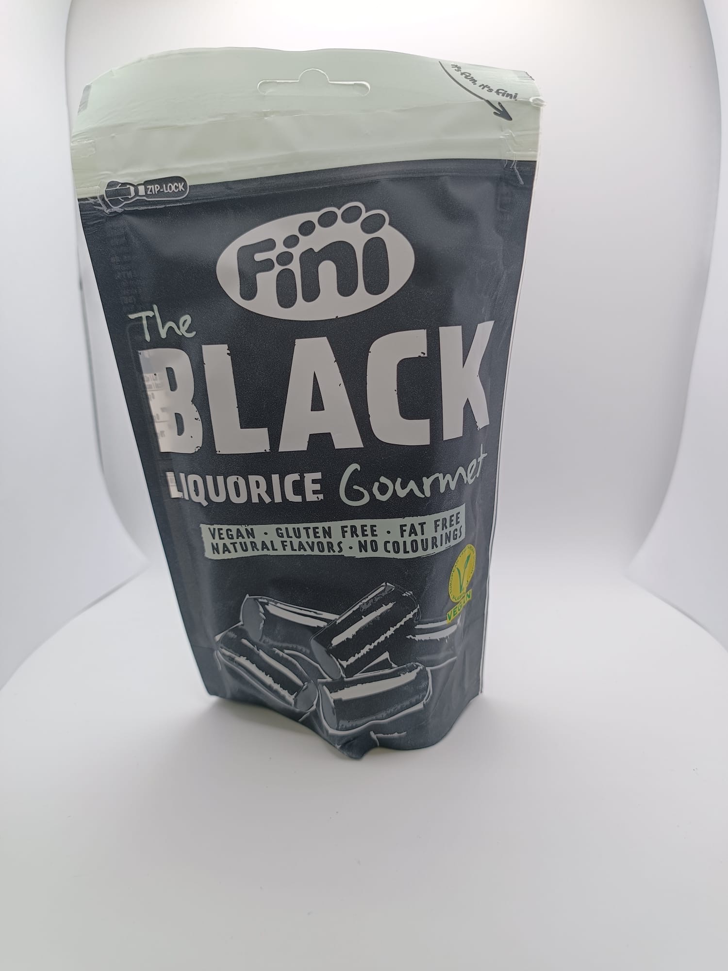 bolsa-regaliz-negro-fini-gourmet Bolsa Fini The Black Liquorice Gourmet vegano y sin gluten de 180 g