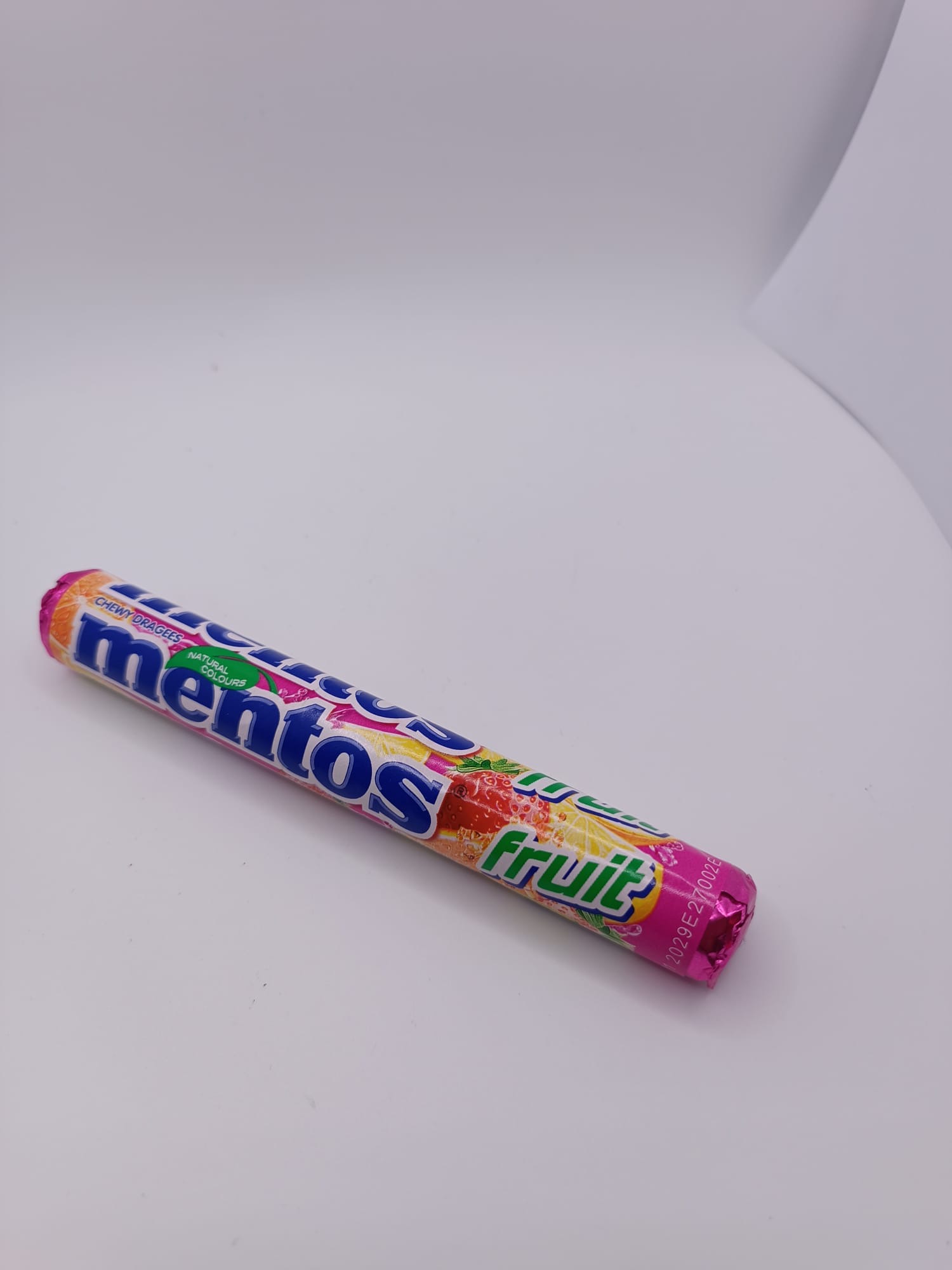 mentos fruit regalo Rollo Mentos Fruit incluido de regalo en el lote